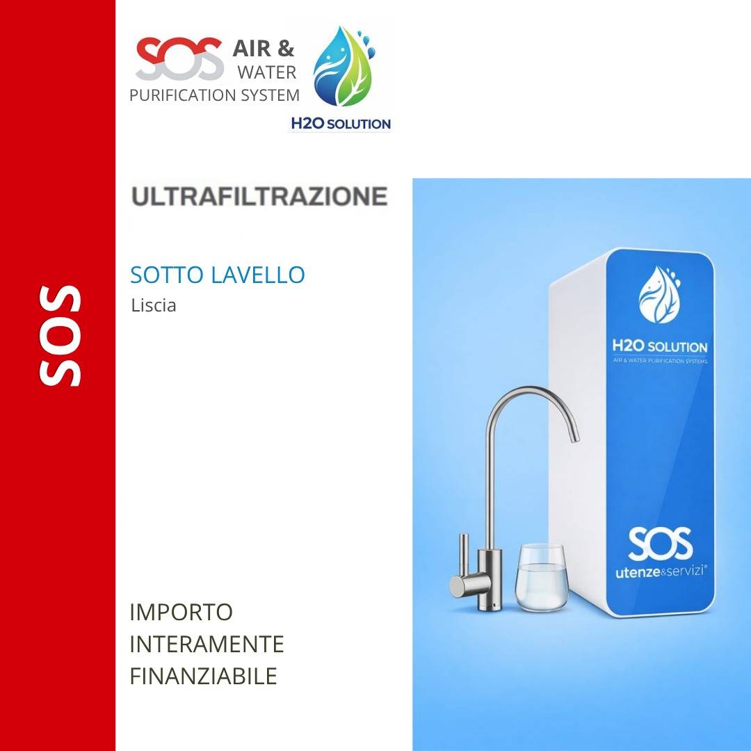 Home sos ultrafiltrazione sotto lavello liscia