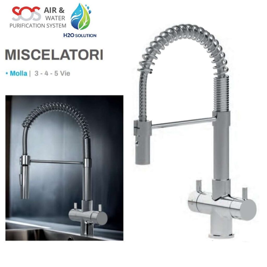 sos h2o miscelatori molla 3 4 5 vie