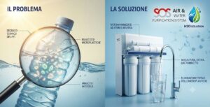 L’invisibile minaccia nell’acqua che bevi: il problema del PET e le soluzioni avanzate